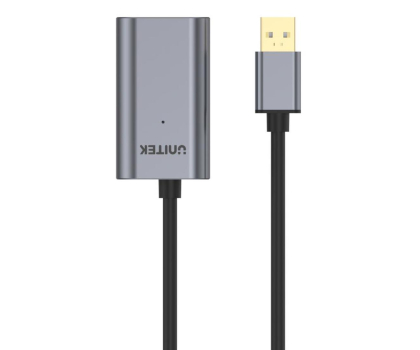 Kabel UNITEK Przedłużacz USB 2.0 20m AM-AF, Premium, Y-274
